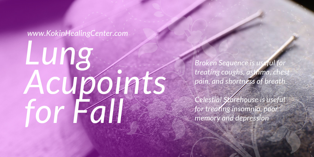 Acupoints for Fall