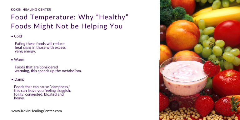 Food Temperature: Why “Healthy” Foods Might Not be Helping You