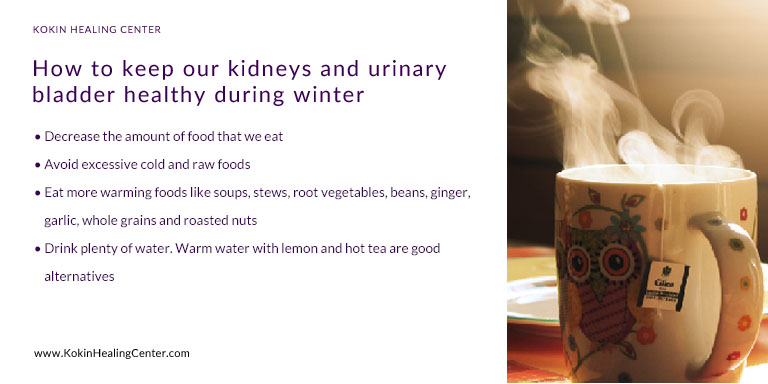 Tips For Nourishing the Water Element in Winter!