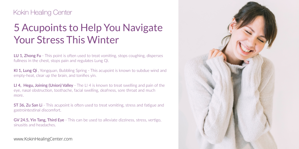 5 Acupoints to Help You Navigate Your Stress This Winter