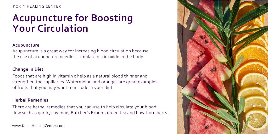 Acupuncture for Boosting Your Circulation