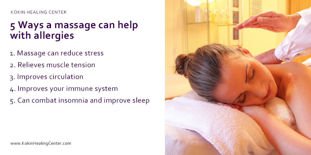 5 Ways a Massage Can Help With Allergies
