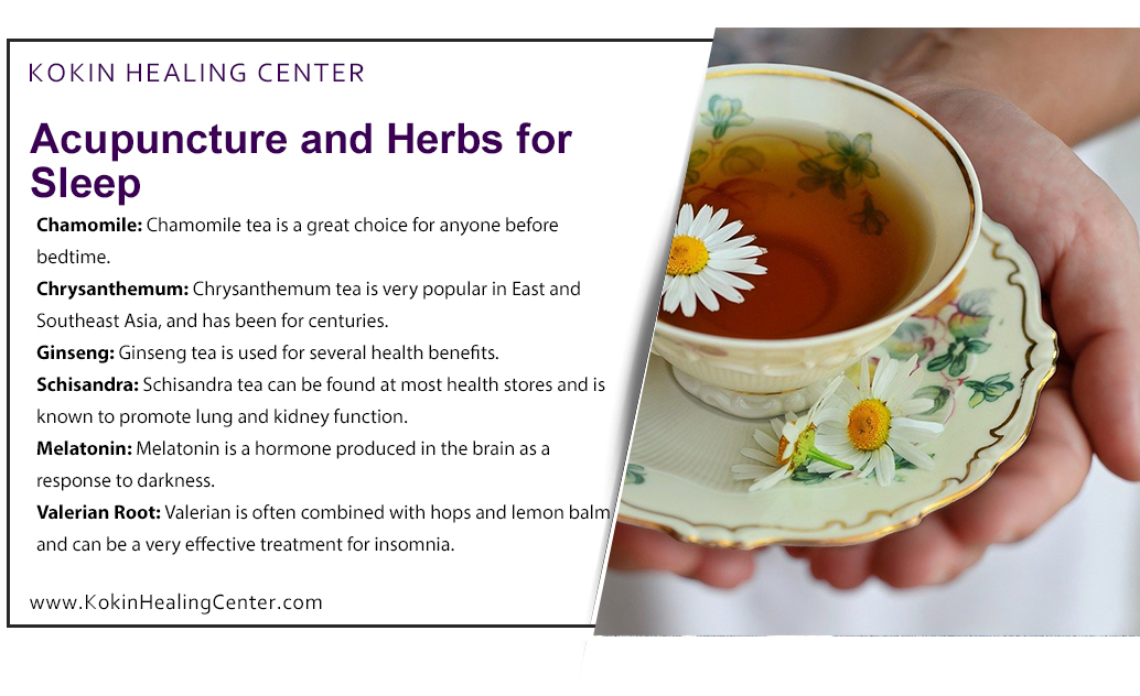 Acupuncture and Herbs for Sleep