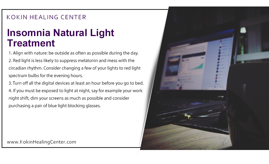 Insomnia Natural Light Treatment