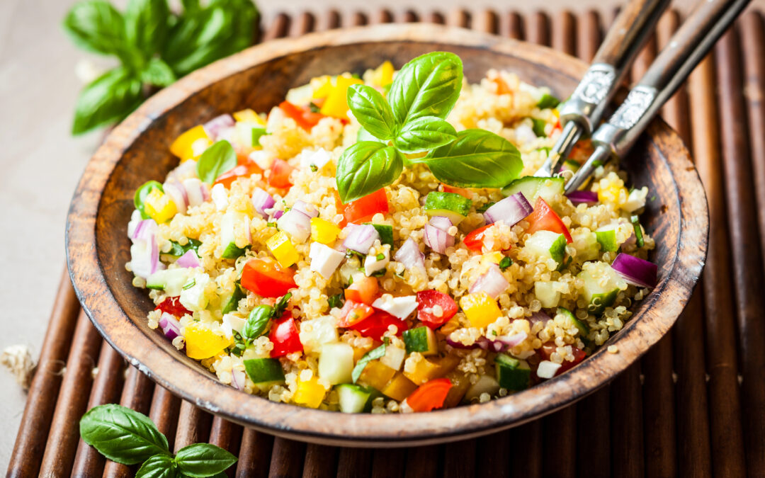 Quinoa Salad with Anti-Inflammatory Ingredients