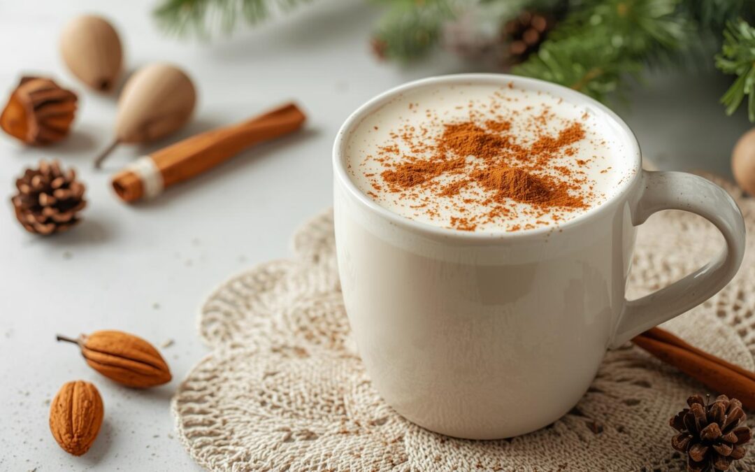 Warm Spiced Almond Milk with Nutmeg and Cinnamon: Cozy, Healing, and Nourishing