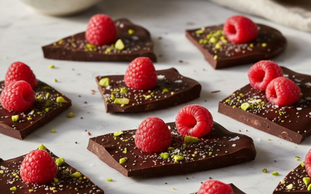 Dark Chocolate Raspberry Bark