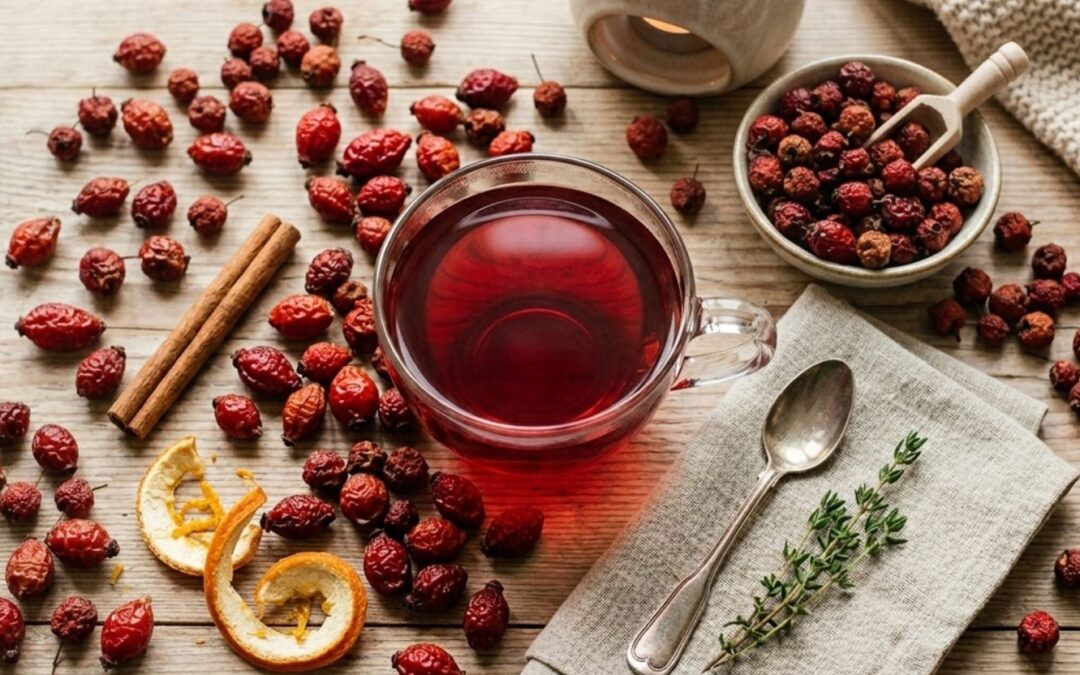 Rosehip and Hawthorn Berry Tea